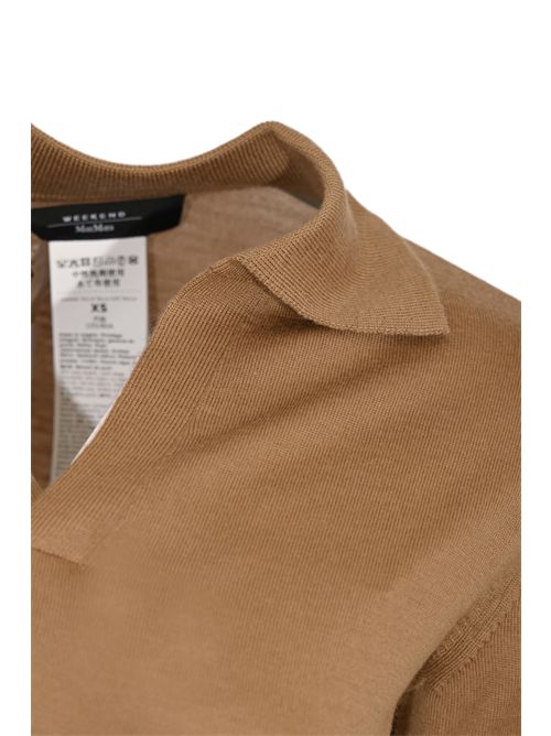 Polo Cappa in lana e cachemire Cammello WEEKEND MAX MARA | 2525366052600003